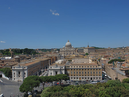 Blick zum Vatikan Foto 