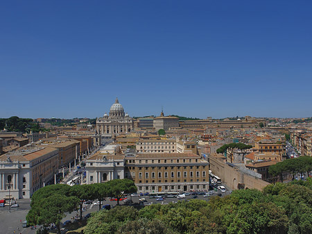 Blick zum Vatikan Foto 