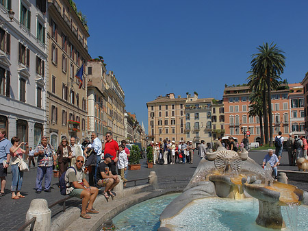 Foto Barcaccia Brunnen