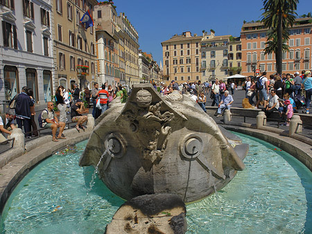 Foto Barcaccia Brunnen