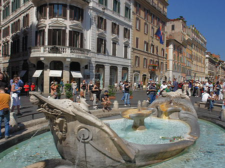 Barcaccia Brunnen Fotos