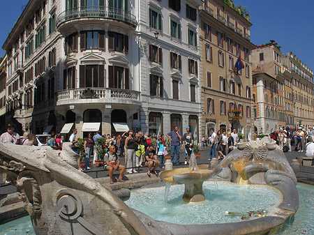 Foto Barcaccia Brunnen