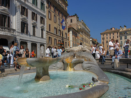 Barcaccia Brunnen Fotos