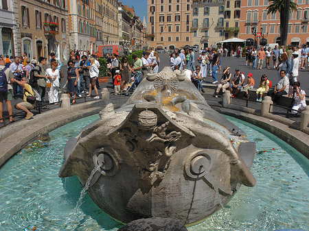 Barcaccia Brunnen Fotos