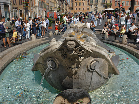 Foto Barcaccia Brunnen - Rom