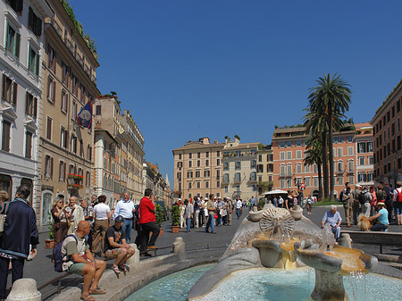 Barcaccia Brunnen Fotos