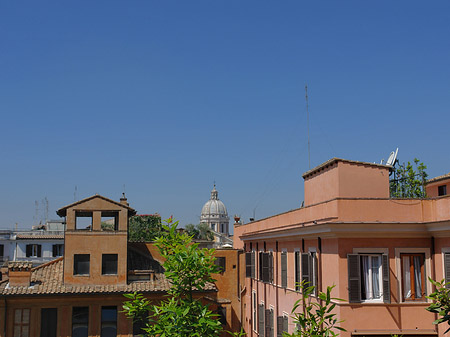 Gebäude an der Spanischen Treppe Fotos