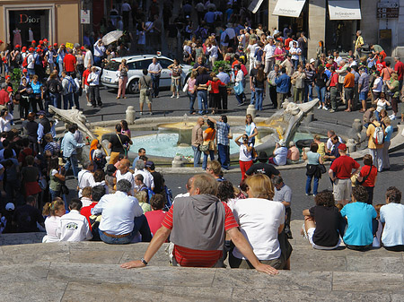 Menschen an der Treppe Fotos