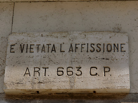 Fotos Straßenschild | Rom