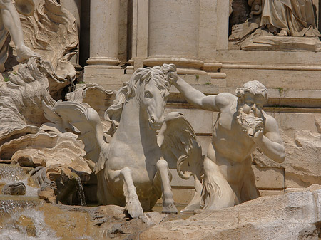 Details am Trevibrunnen Foto 