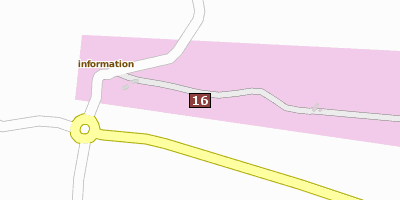 Stadtplan Archäologische Stätten von Agrigent Sizilien